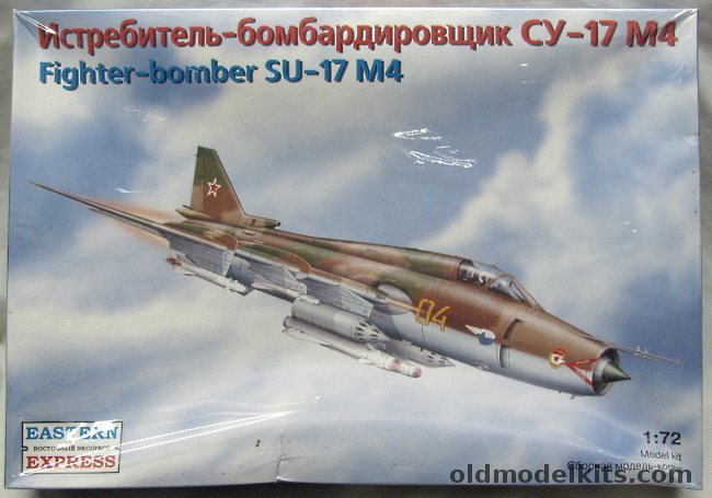 Eastern Express 1/72 Sukhoi Su-17 M4 Fitter, 72121 plastic model kit